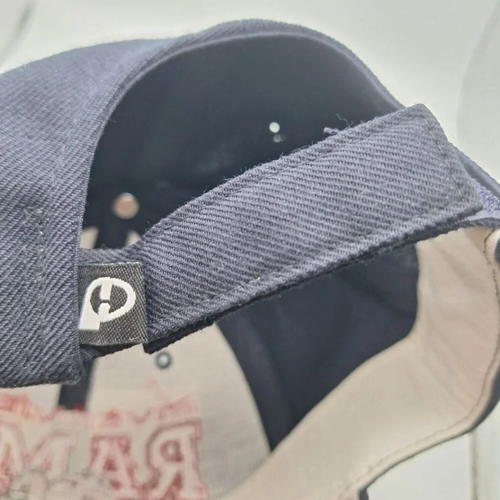 Riverview Rams Ball Cap Sports Fan‎ Adult 705W Adjustable Strap Blue Red